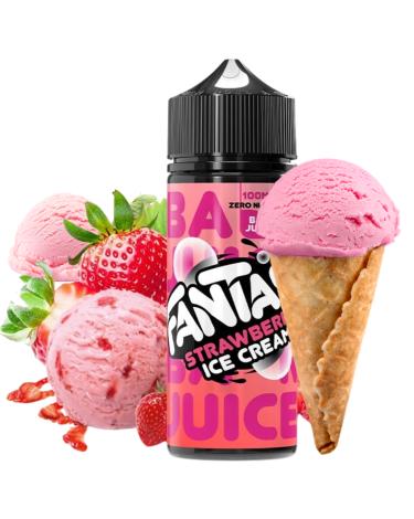 Strawberry Ice Cream 100ml + 2 Nicokit Gratis - Bar Juice by Fantasi