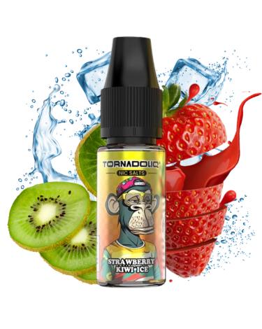 Strawberry Kiwi Ice 10ml - Tornadoliq NicSalts