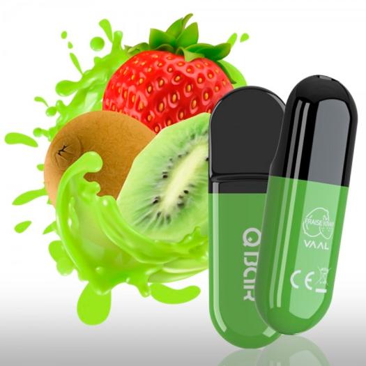 STRAWBERRY KIWI - VAAL Q BAR 800 Puff - 9mg > Productos > Vapes Desechables  > VAAL Glaz