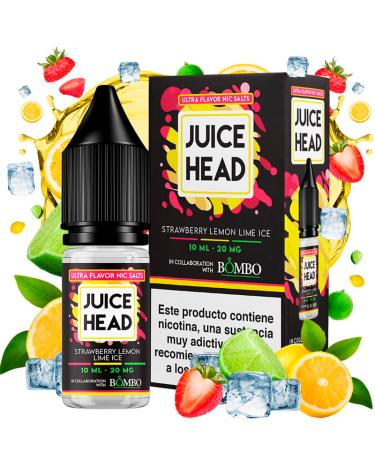 Strawberry Lemon Lime Ice 10ml - Juice Head Nic Salts & Bombo