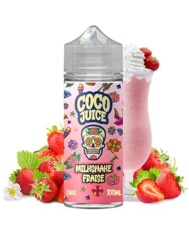 STRAWBERRY MILKSHAKE Coco Juice 100ml + Nicokit Gratis