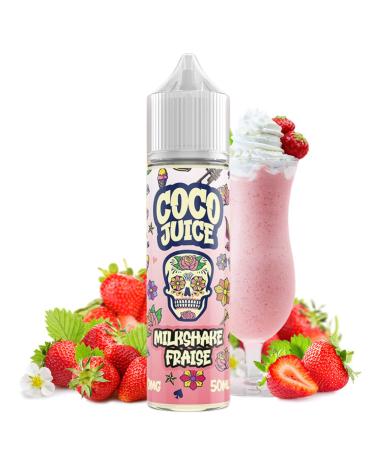 STRAWBERRY MILKSHAKE Coco Juice 50ml + Nicokit Gratis