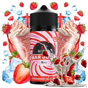 Strawberry Milkshake Ice 100ml + Nicokits - Bar Juice by Bombo