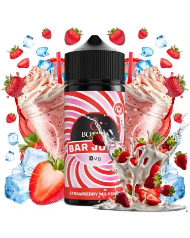 Strawberry Milkshake Ice 100ml + Nicokits - Bar Juice by Bombo