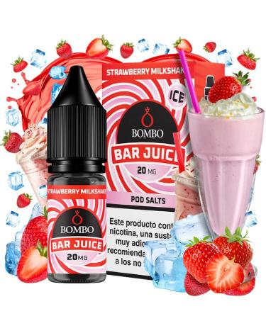 Strawberry Milkshake Ice 10ml - Bombo Bar Juice