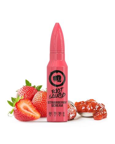 Strawberry Scream Riot Squad 50ml + Nicokits Gratis