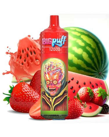 Strawberry Watermelon 12000 Puffs - Big Puff (SIN NICOTINA)