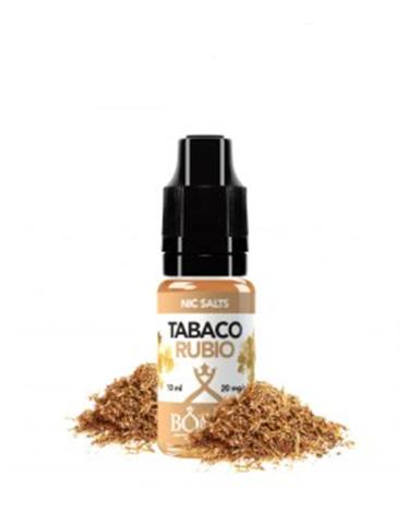 TABACO RUBIO - Bombo Nic Salts 10 ml - 10mg y 20mg - Líquido con SALES DE NICOTINA