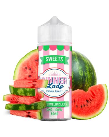 Watermelon Slices Dinner Lady 100ml + Nicokits